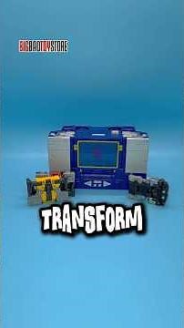 Transformers Studio Series The Movie Soundwave transformation