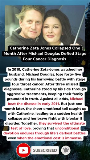 The Heartbreaking True Story Of Catherine Zeta-Jones And Michael Douglas’ Hardest Year