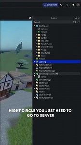 how to make a day night cycle in roblox #robloxstudio #tutorial