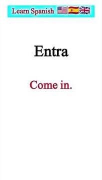 learn Spanish language For beginners