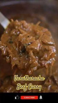 The Only Beef Curry Recipe You Need! 🥩🔥 | Kerala Beef Varutharacha Curry Recipe | Nadan Beef Recipe