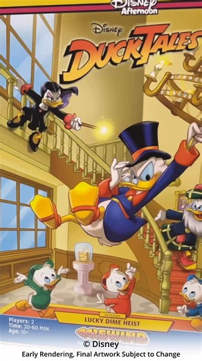 2.4K views | The officially licensed Disney Afternoon board game collection is coming to Kickstarter! 閭 Disney's DuckTales: Lucky Dime Heist ️ Disney's Chip 'n Dale: On The Case ⛅ Disney's TaleSpin: Plunder and Lightning  Disney's Gargoyles: Battle at Castle Wyvern ️‍♂️ Disney's Darkwing Duck: Let's Get Dangerous  Disney's Goof Troop: Good Neighbor Six complete games all in one fast-paced system designed for players of all ages. | Maestro Media | Facebook