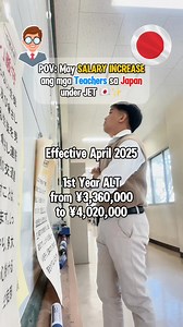Waiting for a sign? This is it! The ALT Positions under the JET Programme will soon reopen. That's probably around August or September. The good news: SALARY INCREASE! Though, not yet officially announced by the JET Ph, JET Program USA as well as Canada, and others have already updated their websites in relation to the annual salary of JET-ALTs. And if this is going to materialize, congratulations to the future and current ALTs! 😇❤️ Imagine the life that awaits you in Japan 🇯🇵 #jetprogramme #