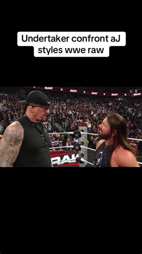 Undertaker vs AJ Styles: WWE Raw Confrontation Explained