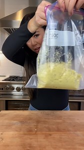 13M views · 193K reactions | I decided to prep a lot of minced garlic and freeze it to save me cooking time. I blended garlic in olive oil and froze it in ziplock bags. I got this idea from Feel Good Foodie. She even shapes them into cubes to break off easier. Genius! | My Healthy Dish | Facebook