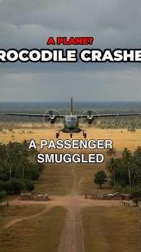 A crocodile in a duffel bag. Then this.