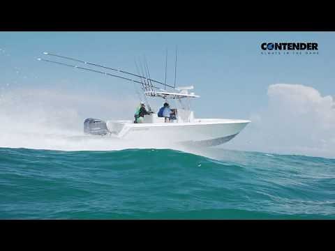 Contender 32ST - Stepped Hull Center Console Fishing Machine
