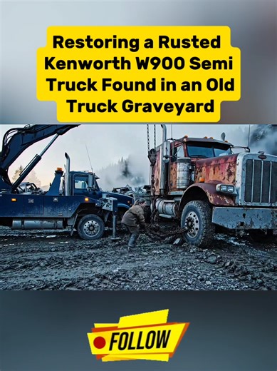 Restoring a Rusted Kenworth W900 Semi Truck