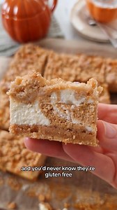Gluten-free pumpkin cheesecake bars 🎃🫶 Crisp, buttery cinnamon-ginger shortbread and a creamy, swirly pumpkin and vanilla cheesecake filling – these are SOOO GOOD and super easy to make!! Definitely one of the best pumpkin desserts I've ever made 🧡 [GLUTEN-FREE] Recipe: https://theloopywhisk.com/2025/11/07/gluten-free-pumpkin-cheesecake-bars/ #pumpkincheesecake #pumpkin #cheesecake #pumpkinpie #glutenfree #baking #dessert #recipe | The Loopy Whisk