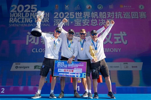 2025 World Match Racing Tour Final in Shenzhen - Overall