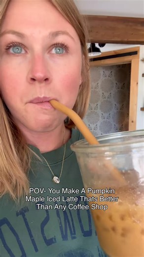 1K views | Perfection ✨ Pumpkin Maple Iced Coffee is a cozy fall...