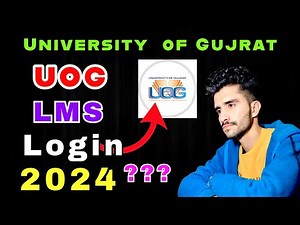 How to Login UOG LMS 2024 ? | University of Gujrat (UOG) | UOG LMS Login