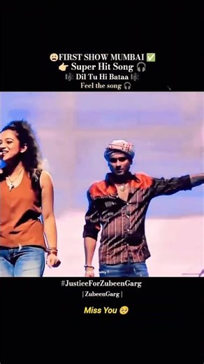 Dil_Tu_Hi_Bataa_🎼__ZubeenGarg Zubin grag stage performance || #zubingarg #song #ytshorts #today #rip