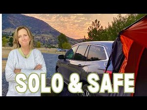 How I Choose Safe Campsites (as a solo woman camper)
