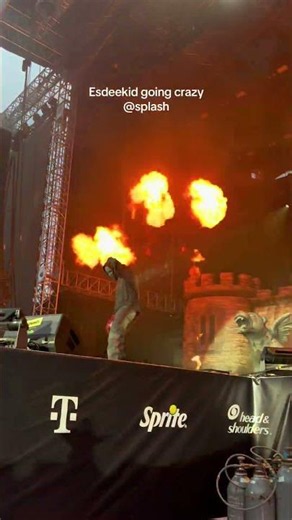 EsDeeKid performs "4 Raws" Live at splash! Festival 2026 in Germany
