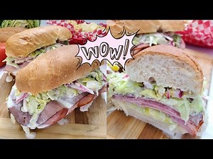 How to Make TikTok Viral Grinder Salad Sandwich