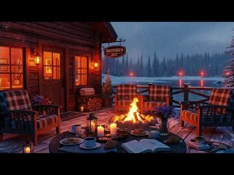 Smooth Jazz Winter Prelude ❄️ – Gentle Chill Ambience for Work & Reflection