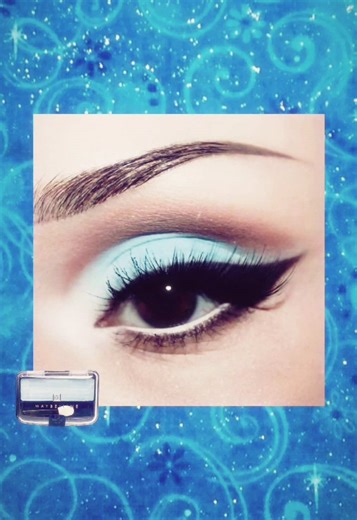 blue eyeshadow #blue #eyeshadow #blueeyeshadow #makeup #fashion