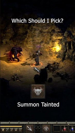 Goatman vs Tainted Demon – Which One Should You Summon? | D2R Warlock
