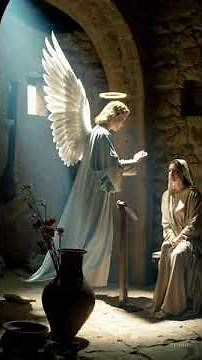 The Annunciation: Angel Gabriel Announces Jesus' Birth to Mary | Biblical Moment | Christian Shorts