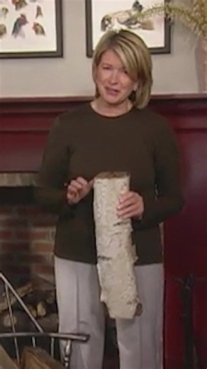 How to select the best firewood with Martha Stewart