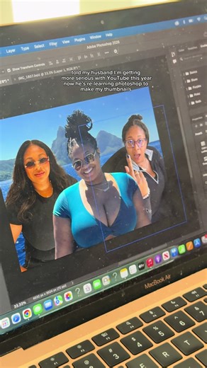 Adorable Photoshop Tutorial Featuring Husbands