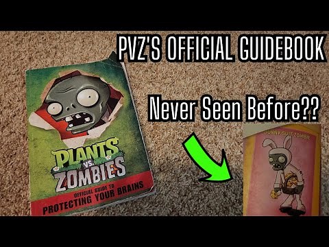 Exploring The OFFICIAL Plants vs Zombies Guidebook!