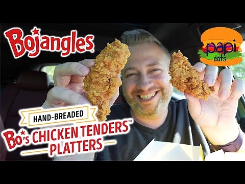 Bojangles NEW Hand-Breaded Bo's Chicken Tenders vs Chicken Supremes Review - Charlotte, NC