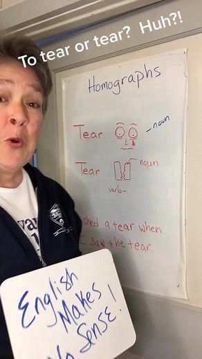 Choosing the Right Tear: Understanding Homographs in English