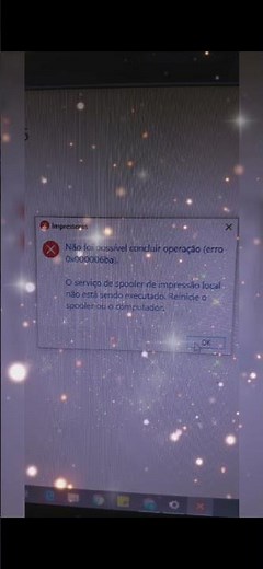 não foi possível concluir operação (erro 0x000006ba). erro spooler de impressão