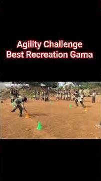 Agility Challenge 🔥 | Best Recreation Game for Students 🏃‍♀️ #Shorts