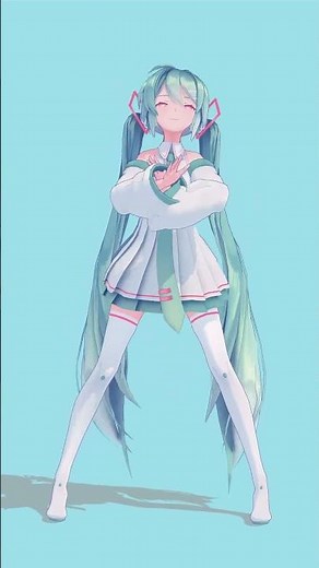 シルエット/KANA-BOON Sour式初音ミク Miku White [MMD] #shorts #mmd #初音ミク