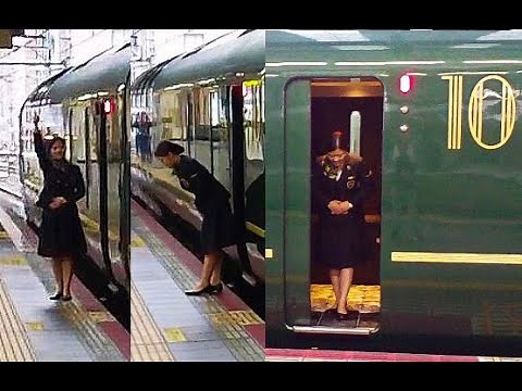 トワイライトエクスプレス瑞風のクルーたち #トワイライトエクスプレス瑞風 #瑞風 #みずかぜ #MIZUKAZE #客室乗務員 #クルー #サービス