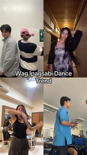 Wag Ipagsabi Dance Trend trending to ngayon!!! #wagipagsabi #dancetrend #viralreels #pinoyreels #dancechallenge #fyp | Pinoyviral HD