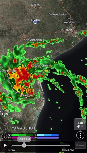 💦🌀💦Harold will make landfall this morning in South Texas. The Austin area may see a few showers, but mainly just extra wind expected from this tropical storm.🤷‍♀️ | Allison Miller