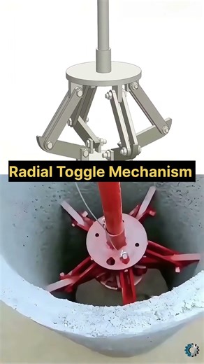 How to Lift Massive Concrete Pipes! 🏗️ (Radial Toggle) #shorts