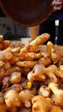 🫚 জঙ্গলের টাটকা আদা দিয়ে বানালাম গরম আদার স্যুপ! #shorts