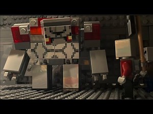 Battle at redstone mines Lego Minecraft Dungeons stopmotion