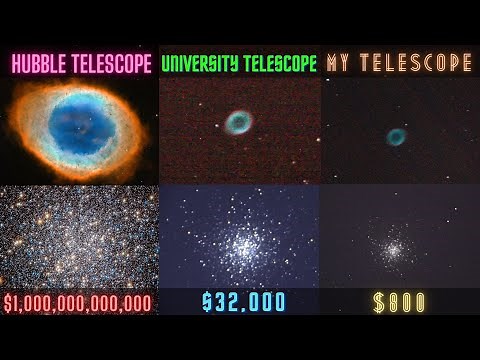 What YOU Can SEE Through a $1 Billion, $32,000 and an $800 Telescope! 🔭✨👀