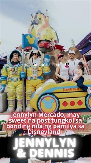 Jennylyn Mercado, may sweet na post tungkol sa bonding nila ng pamilya sa Disneyland