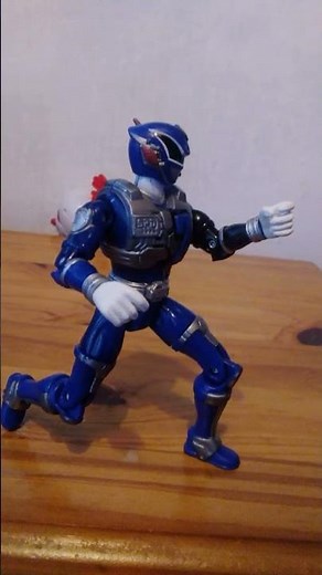 Sound patrol Swat mode SPD blue ranger/Deka blue toy photography
