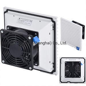 [Hot Item] Factory Directly IP54 204mm Cooling Electrical Panel Exhaust Fan with Filter