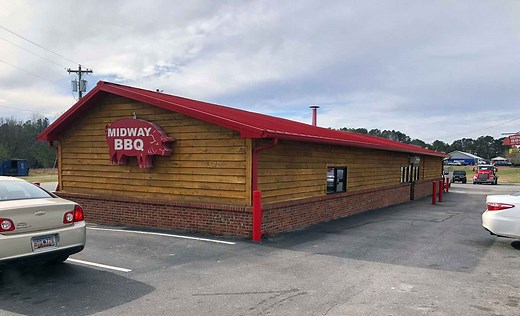 Midway BBQ Restaurant near Union, SC - Destination BBQ