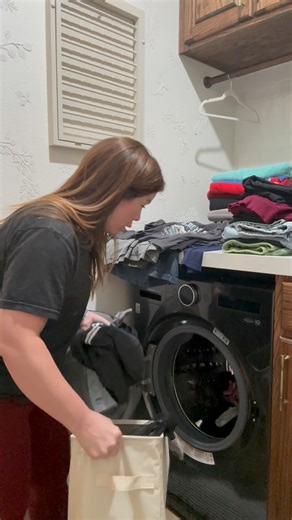 30K views · 441 reactions | Full review of our LG washer/dryer combo. There are some downsides IMO, but we really love it!!! #review #washerdryercombo #laundry #laundryroom #laundryroommakeover | Life Is What You Make It | Facebook