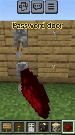 password door #minecraft