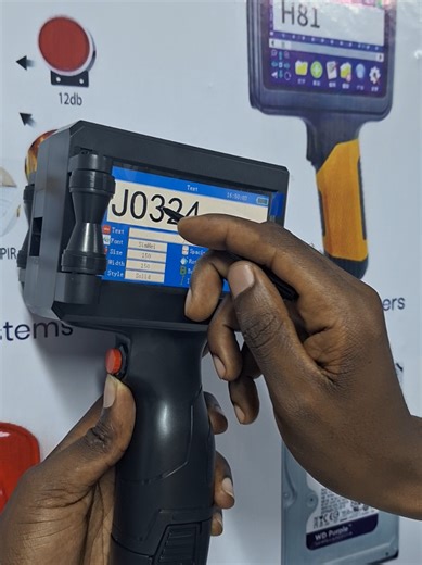 Handheld Inkjet Printer for Convenient Printing