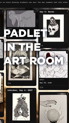 7.7K views · 53 reactions | When used with intention, technology can enhance creativity, not replace it. Explore how Padlet empowers students to document, connect, and share their artistic growth in new ways. Check out these ideas: https://artofed.info/47oGer6 | The Art of Education | Facebook