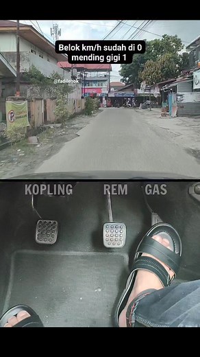 91K views · 1.5K reactions | Mending gigi 1 aja,supaya mengurangi resiko mati mesin #belajarmengemudi #tutorial #driving #mobilmanual #drivingschool | Fadil Enok | Facebook