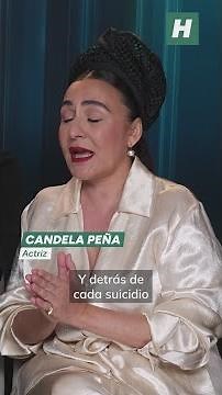 Candela Peña: "It's taboo to talk about suicide, but also about the survivors of that suicide."