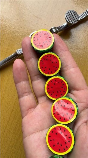 Red chocolate🍬🍉✨ #pineapple #asmr #satisfying